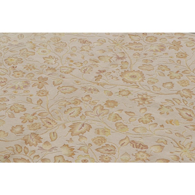 Handwoven in wool, this 4x6 contemporary rug by Rug & Kilim is inspired by antique Tudor rugs, flatweaves and tapestries—a...