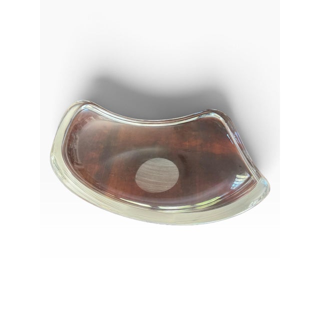 1970s Extra Large Ritts Astrolite Biomorphic Bowl For Sale - Image 9 of 12