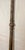English Antique 18th Century Wrought Iron Turned Brass English Fireplace Shovel Tool 16 For Sale - Image 3 of 11