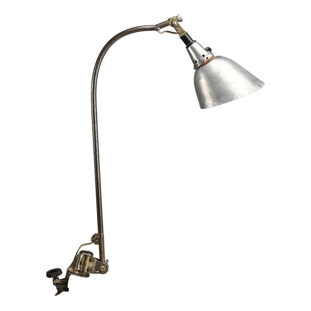 Typ 113 Clamp Lamp by Curt Fischer for Midgard, 1930 For Sale