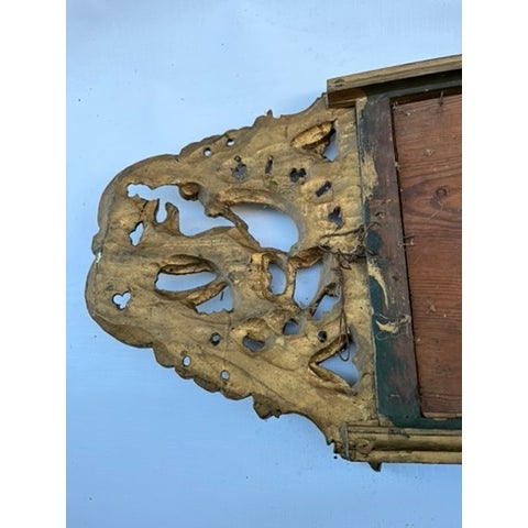 18th Century Carved and Gilt Italian Mirror For Sale - Image 11 of 12