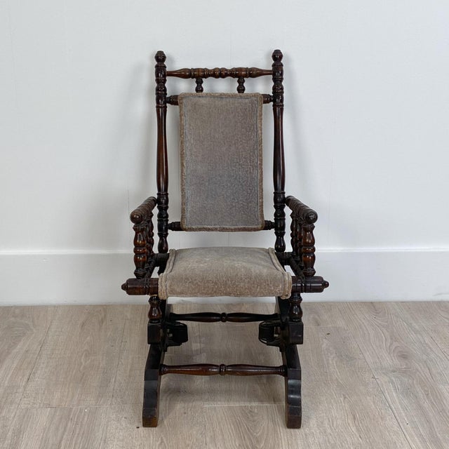 Late 19th Century Child's Rocker, American Circa 1880 For Sale - Image 5 of 6