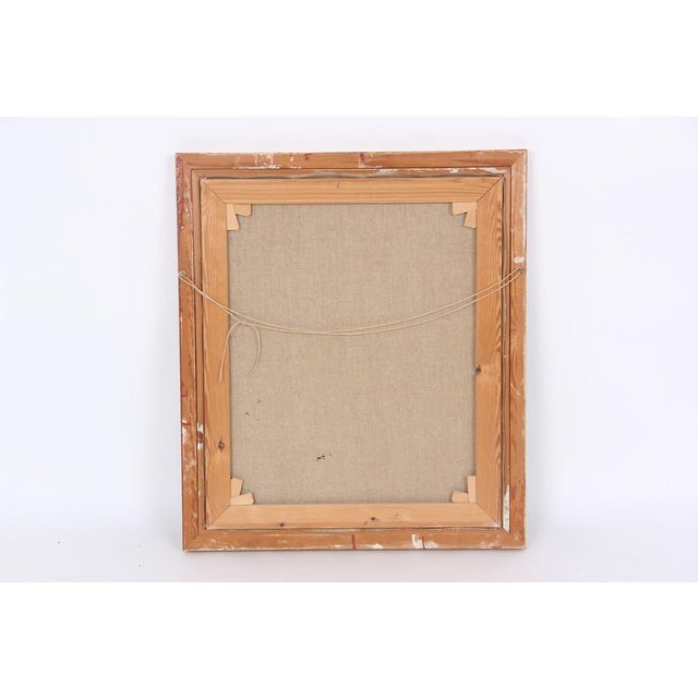 Kurt Werner Adsersen, Motiv aus Ribe, 1950s, Oil on Canvas, Framed For Sale - Image 4 of 6