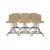 1970s 1970s Set of 6 Tubular Chrome Swivel Barstools For Sale - Image 5 of 10