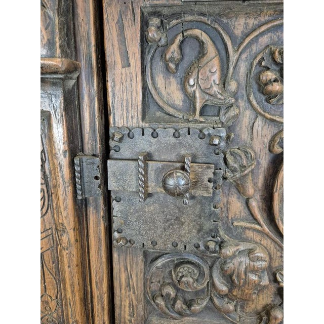 Renaissance-Style Credenza with Mascarons For Sale - Image 5 of 16