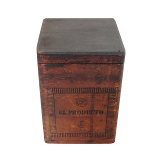 Vintage El Producto Queens Cigar Box For Sale