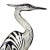 Large Mid-Century Acrylic Glass Herons by Abraham Palatnik, Set of 2 For Sale - Image 6 of 10