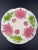 Ceramic Pair of Early 20th Century Majolica Floral Plates For Sale - Image 7 of 12