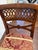 Vintage Mahogany Chippendale Pierced Lattice Window Bench For Sale - Image 4 of 7
