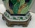Mid 20th Century Mid-Century Chinese Export Style Porcelain Table Lamp in the Tobacco Leaf Pattern For Sale - Image 5 of 10
