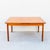 Perfectly proportioned Scandinavian mid century modern teak draw leaf dining table, made in Denmark in the 1960s. The...