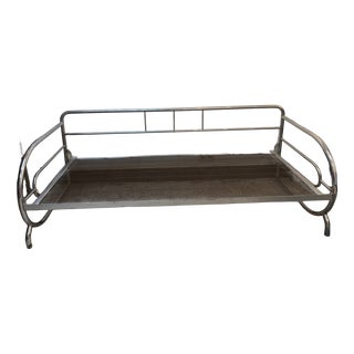 Bauhaus Chrome Daybed by Robert Slezak, 1930s For Sale
