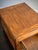 Midcentury Modern MCM Vintage Asian Modern Teak Finish End Table Side Table Nightstand With Drawer in the Style of Mastercraft & Century Furniture For Sale - Image 10 of 12