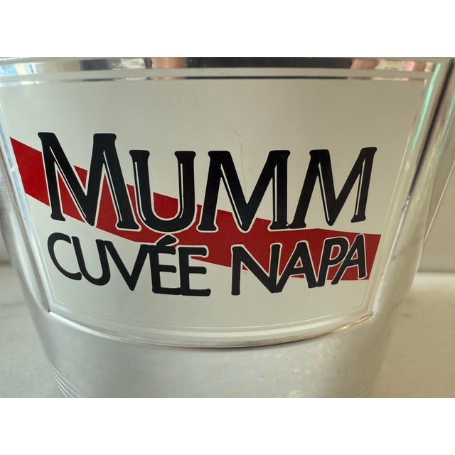 Silver Vintage French Champagne Ice Bucket For Sale - Image 8 of 11