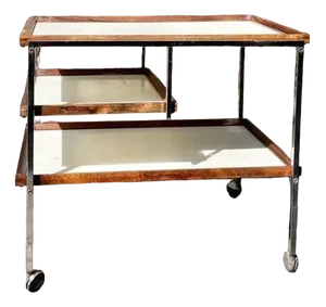 Rolling Service Cart from Georg Petersen