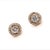 2010s Natural Sapphire Diamond Stud Earrings 14k W Gold 0.83 TCW Certified For Sale - Image 5 of 13