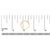 14K Yellow Gold 1/2 Cttw Round Diamond 11 Stone Classic Band - Size 4.5 For Sale In New York - Image 6 of 6