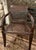 Late 20th Century Carved Mahogany and Cane Dining Chairs - A Pair For Sale - Image 5 of 8
