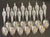 Antique Sterling Silver Figural Tea Spoons, Set of 12, West Point Cadet Soldier Motif, 19th/20th C. For Sale - Image 10 of 18