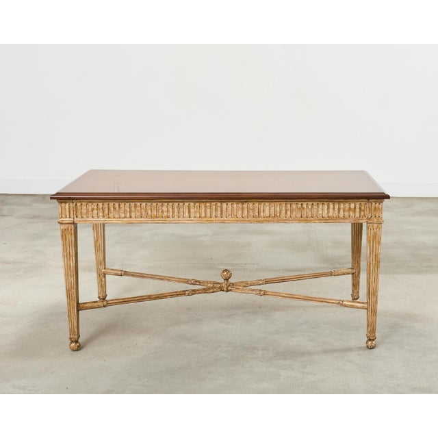 Nancy Corzine Neoclassical Laurel Desk Writing Table For Sale - Image 12 of 12