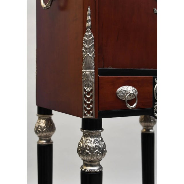 WMF 219 Silverplate 135-Piece Flatware Set With Original Cabinet – Mid-Century German Estate Service For Sale - Image 12 of 14