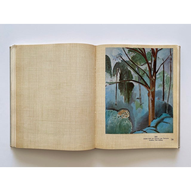 Henri Matisse Vintage 1958 First Edition Fine Art Lithograph Print Large Volume French Modern Art Hardcover Book For Sale - Image 9 of 18