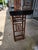 Wood Late 20th Century Monumental Antique Style Chinese Bamboo Alter Console Table With Black Lacquer Top For Sale - Image 7 of 16