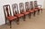 Henredon Henredon Queen Anne Solid Mahogany Dining Chairs, Set of Six For Sale - Image 4 of 14