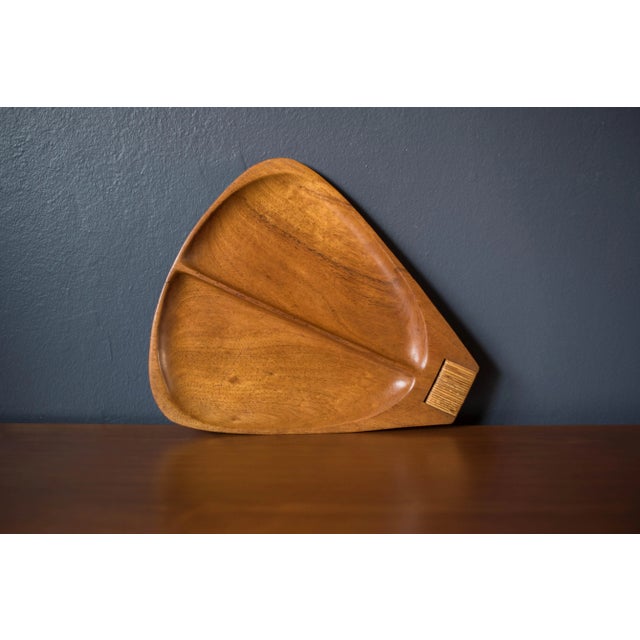 Wood Mid Century Modern Taverneau Serving Tray by Arthur Umanoff for Raymor For Sale - Image 7 of 7
