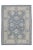 Gray Early 21st Century Gray Floral Design Handwoven Wool Turkish Oushak Rug 9'1" X 11'9" For Sale - Image 8 of 8