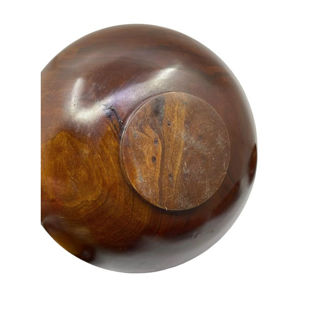 Mid Century Wooden Bowl Serving Set - a Set of 7 For Sale - Image 9 of 9