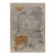 Rug & Kilim’s Abstract Rug in a Silver-Gray, Gold and Brown Patterns For Sale