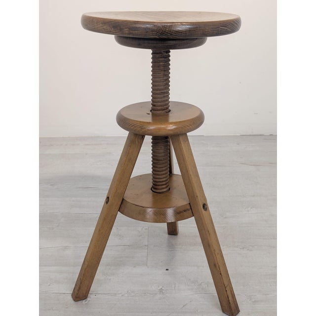 Beechwood Piano Swivel Stool This beechwood piano stool features adjustable height and a sturdy construction. Perfect for...