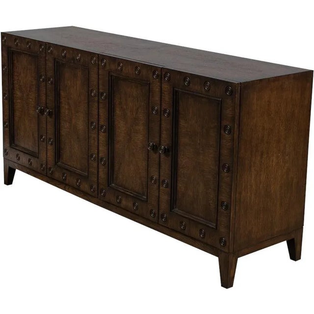 Overall measurements (inches): 36H x 72W x 20D Overall Condition is New Material(s): Quarter Sawn White Oak Veneer. Style:...