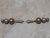Custom- one of a kind.Window curtain rod finials, can be used as other hooks or accents- solid metal. One of a kind...