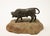 Mid 20th Century Bronze Bull on Stone Base For Sale In Nashville - Image 6 of 11