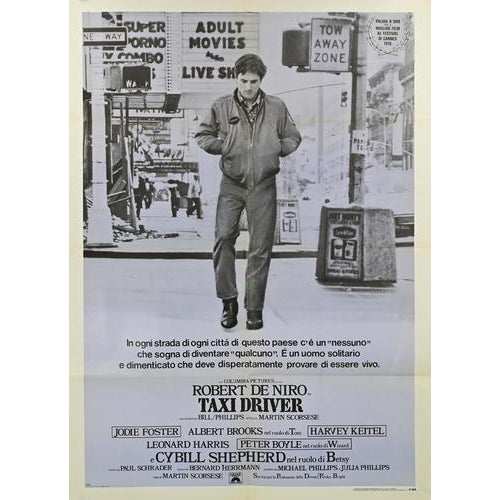 Italian Taxi Driver Movie Poster, 1976 For Sale - Image 4 of 5