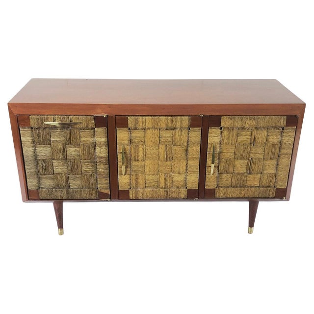 1950s 1950s Petite Credenza Attributed to Edmond Spence For Sale - Image 5 of 17