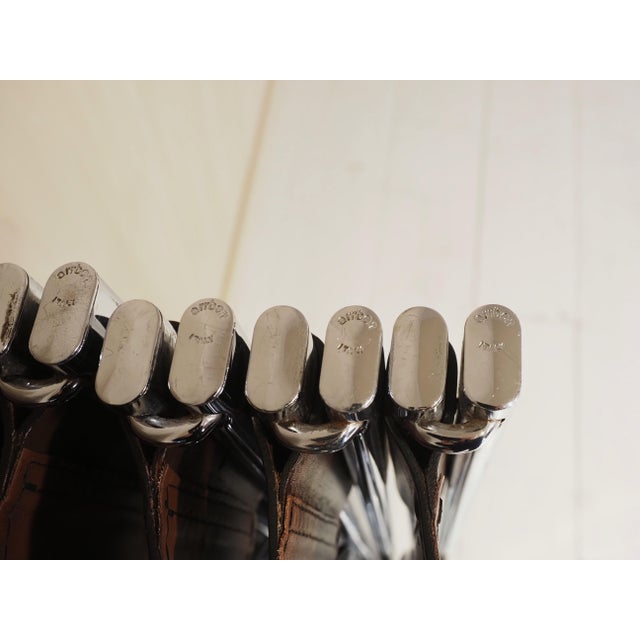 Tamara Folding Chairs from Arrben, 1970s, Set of 7 For Sale - Image 11 of 12