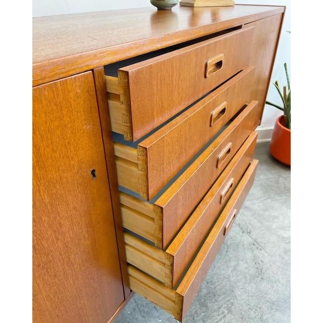 1950s Vintage Teak Sideboard For Sale - Image 10 of 12
