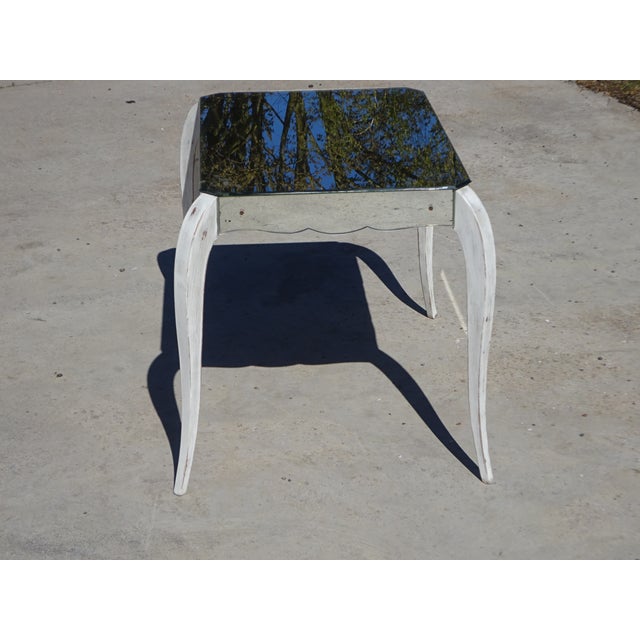 Wood Wooden Coffee Table and Mirror, 1950s For Sale - Image 7 of 18
