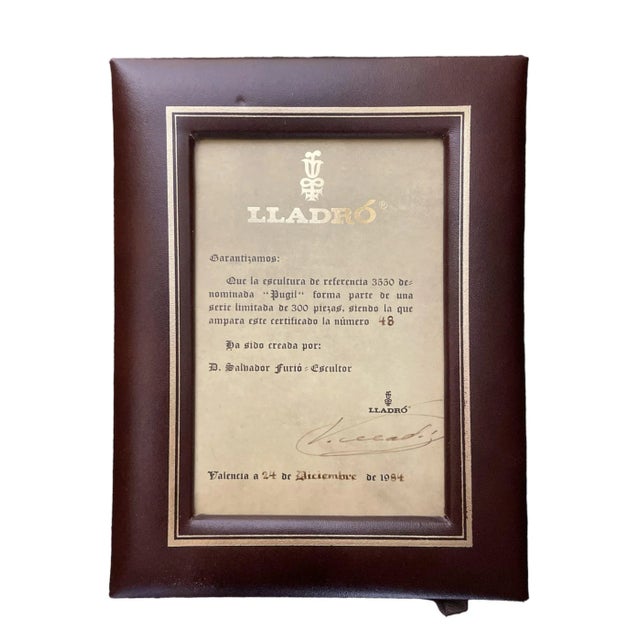 Spanish Figurine in Porcelain For Sale - Image 5 of 7