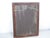 This silverleaf mirror has a dark, rubbed patina.