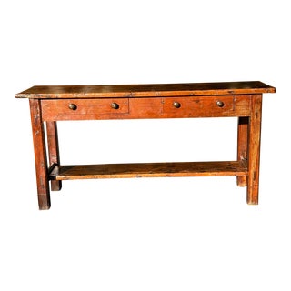 19th Century Dutch Farmhouse Table For Sale