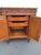 Early 1900s French Heavy Hand Carved Commode Marble Top Cabinet 6672 For Sale - Image 9 of 18