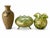 Crystal Vases and Flower Stand, Set of 3 For Sale - Image 6 of 6