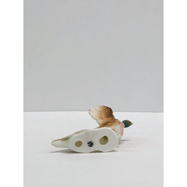 Vintage 1960s Western Germany Porcelain Pheasant Figurine For Sale - Image 4 of 5