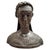 Metal Grand Tour Style Bust of a Classical Lady, 20th Century, Bronze For Sale - Image 7 of 7
