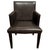 Postmodern Pair of Bart Van Beckhoven Leather-Clad Dining Chairs For Sale - Image 3 of 12