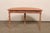 Wood Early 20th Century Swedish Dusty-Red Demi-Lune Table For Sale - Image 7 of 11